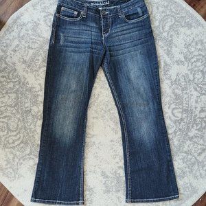 Maurice's~ Curvy Fit Bootcut Western Jeans - Size 5/6 Short